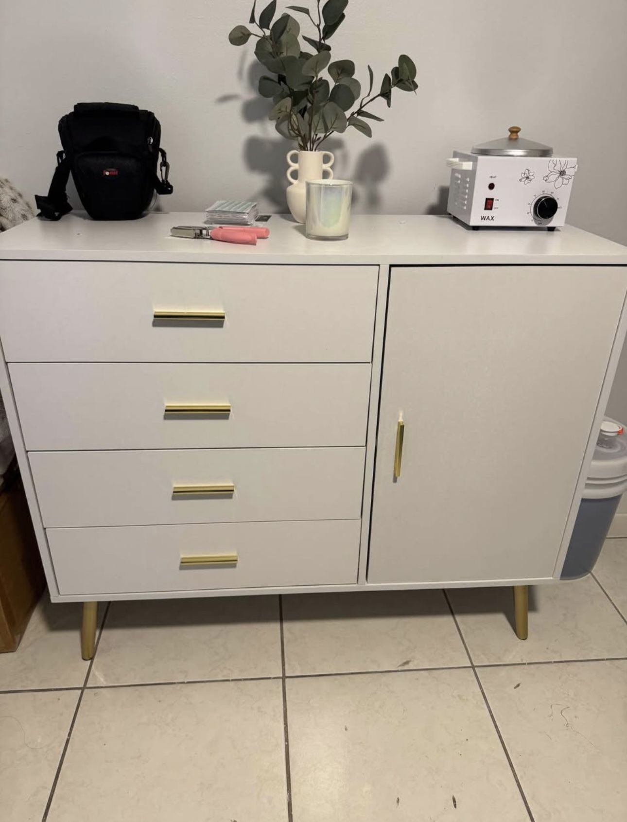 Storage Cabinet With Drawers