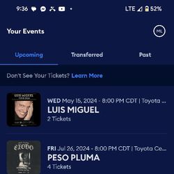 Luis Miguel May 15 2024 Toyota Center