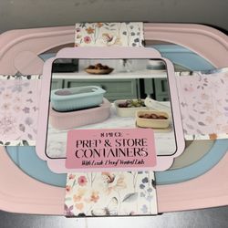 8 Piece Storage Containers