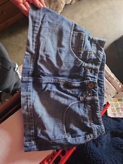 Y2k Jean Mini Skirt