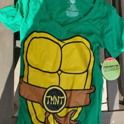 Ninja Turtle Women's Shirt New Nueva