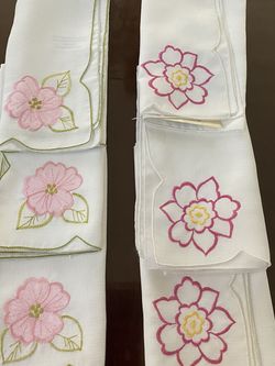 18” X18” Polyester Napkin Set Of 6