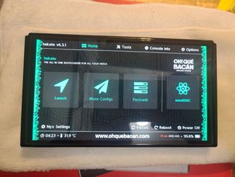 M0dded Nintendo switch OLED