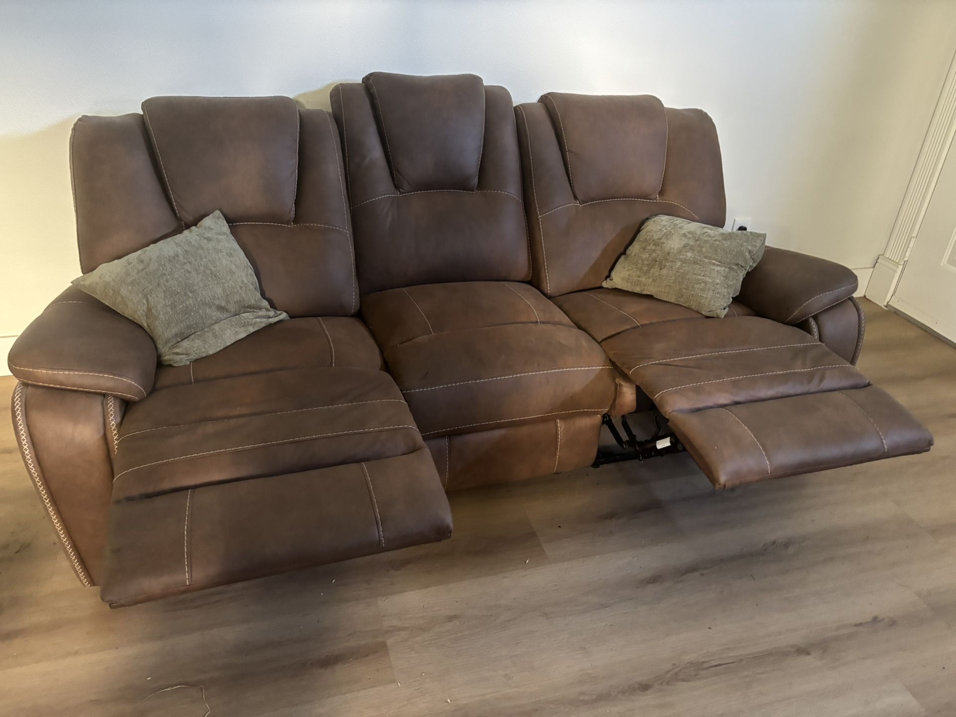 Reclining Couch And Loveseat