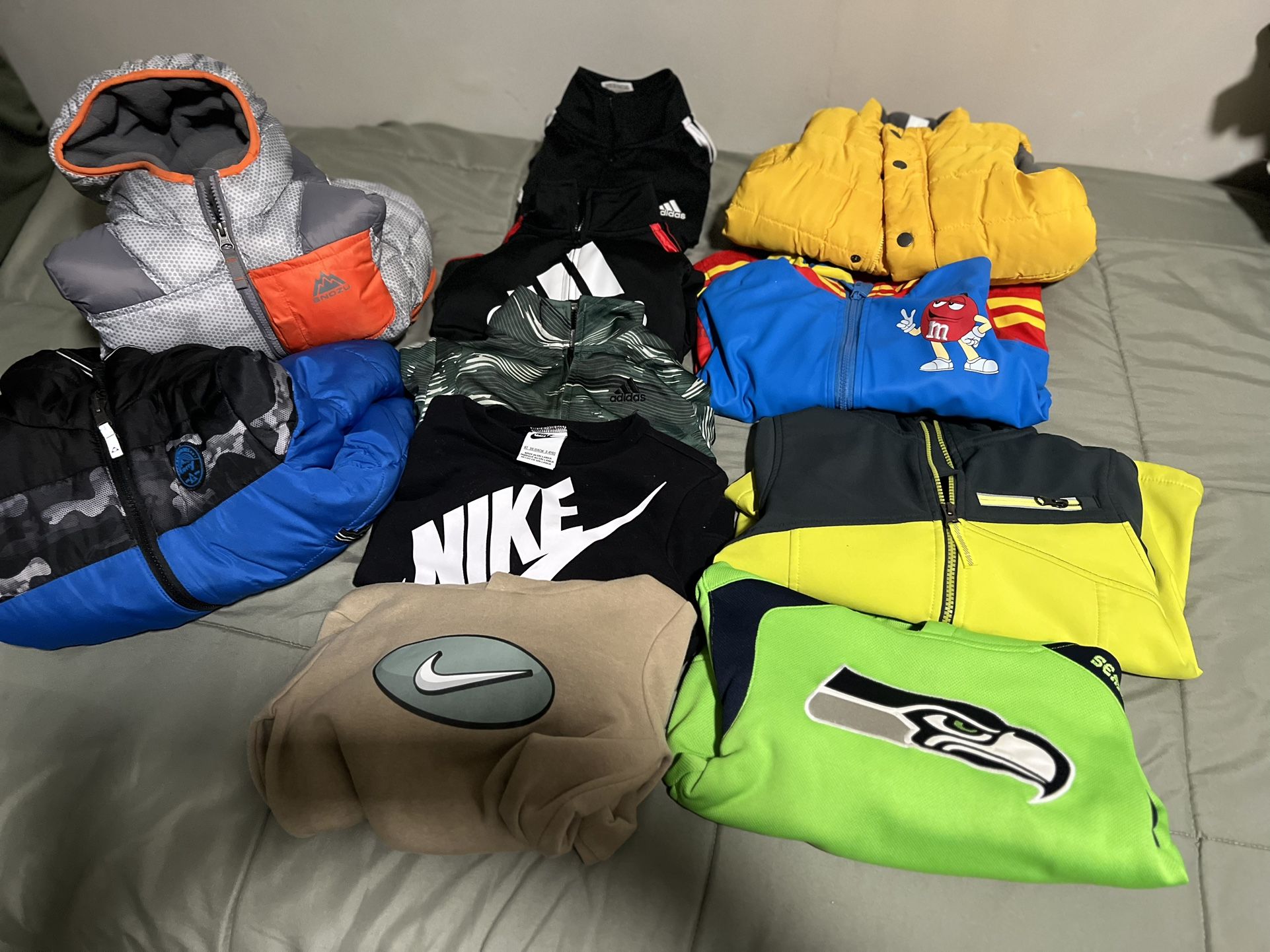 Warm Coats And Sweaters