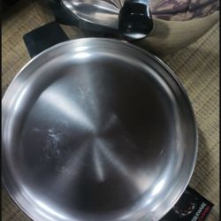 Stainless Vintage Skillet/Cazuela Electrical