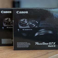 Canon G7x Mark III