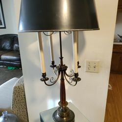 Rare Stiffel  Brass Regency Candelabra lamp