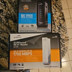Arris Wi-Fi Router &  Cable Modem