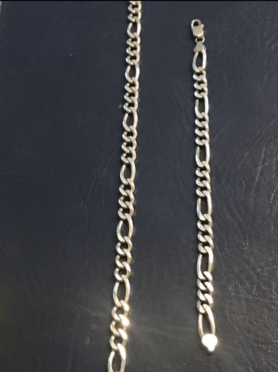 Real Silver and Bracelet Set