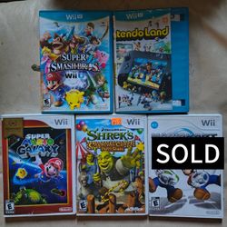 Wii U + Wii Games
