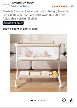 LIKE NEW Bassinet Bedside Sleeper - $40/OBO
