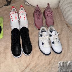 Size 7, Women’s Jordans And Airmax Nikes