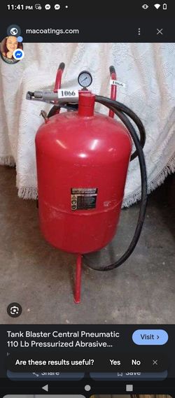 Central Pneumatic Sand Blaster 