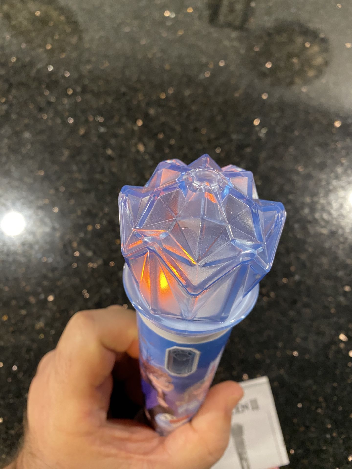 Disney Frozen II Sing Along Microphone & Built-in Speaker with Music and Lights