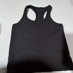 Lululemon Swiftly Tech Racerback Tank Top 2.0 Waist Length Black 