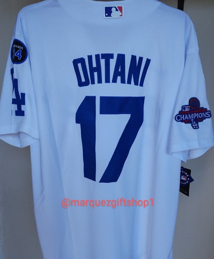 Men\'s Ohtani Dodgers WS Jerseys 