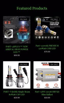 50% off all led headlights {url removed}