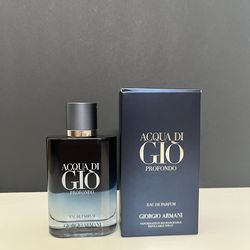Acqua Di Gio Profondo EDP Cologne 3.4OZ-Never Used