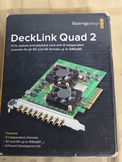 Blackmagic Design DeckLink Quad 2 PCIe Card