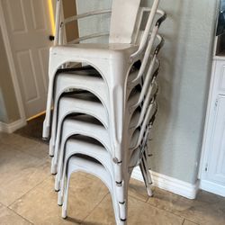 Metal Dining Chairs 