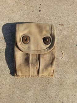 US army military canvas ammo pouch