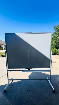 Double Sided Rolling Whiteboard