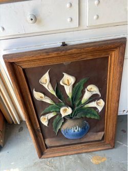 Vintage Calla Lily Wall Art