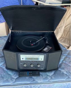 , Teac GF350 Multi-music Player/CD Recordera / 3 Speed (33-45-78) Working Beautifi