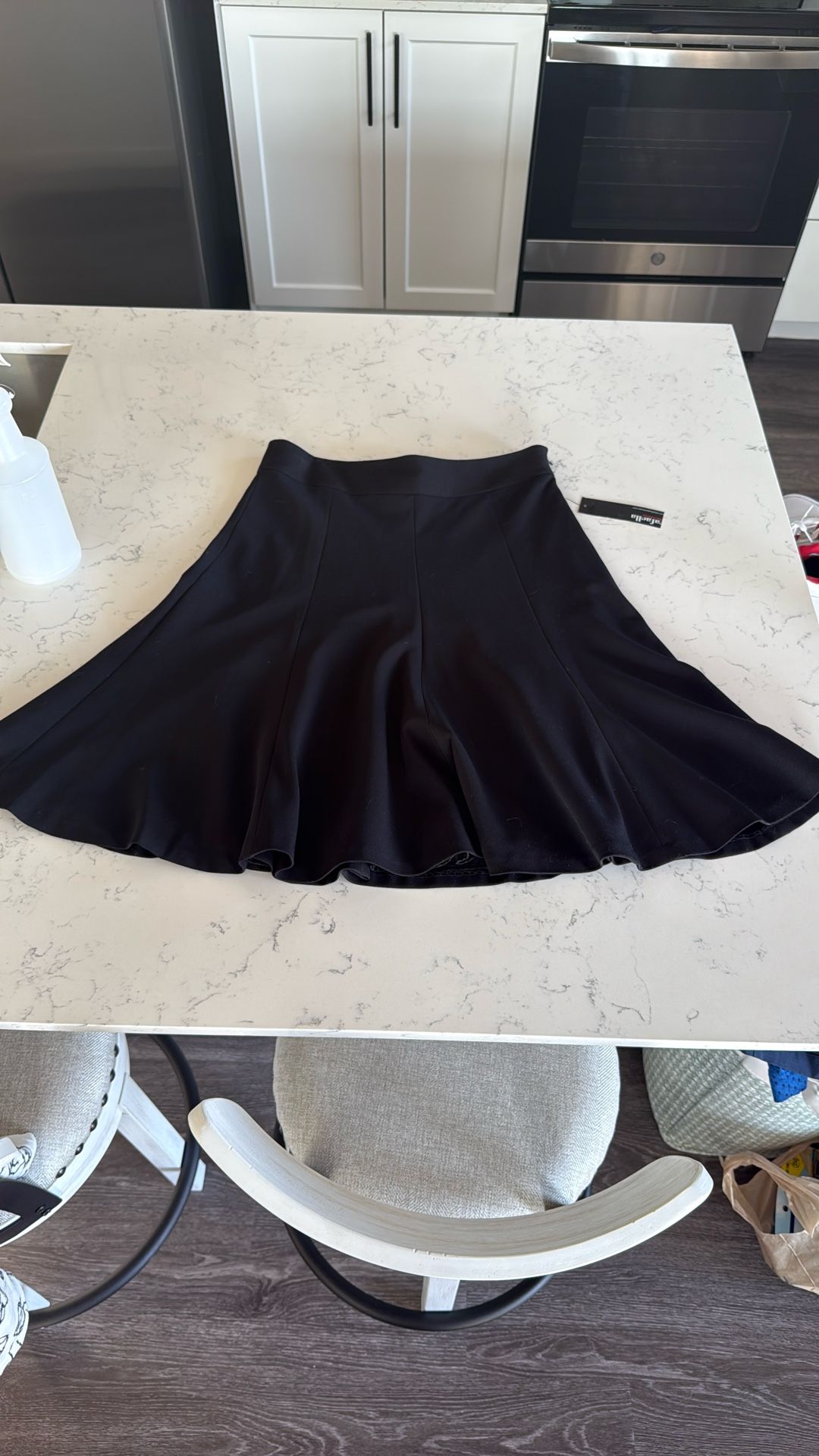 Cute Black Rafaella Skirt Size 8