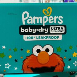 Pampers Baby Dry Ultra Cushiony Diapers 150 count size 4