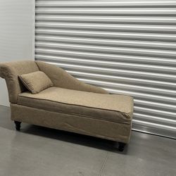 Like New Tan Chaise For Sale!