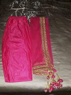 Indian party Dress new Shocking pick color with churidar pajama with Duppatta