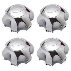 Chrome Wheel Center Cap Hubcap Cover Compatible with 2009 2010 2011 2012 2013 2014 f150 2011-2014 Expedition #DL3Z-1130-C, 4PCS