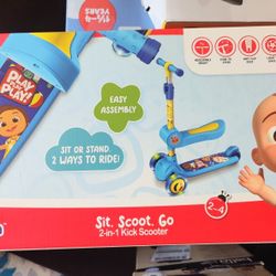 Coco melon 2 In 1 Kids Scooter