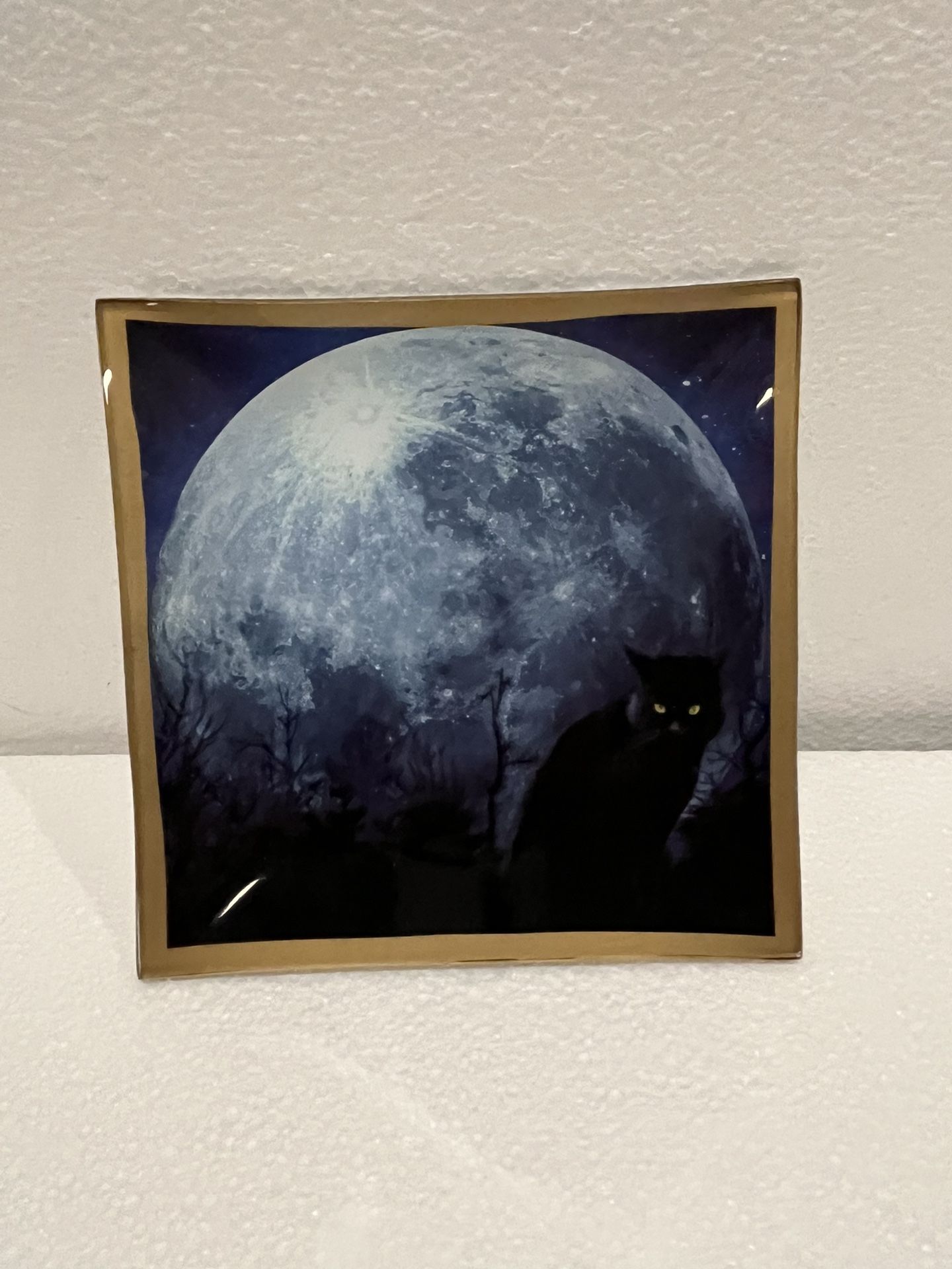Black Cat Plate