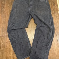 Y2K Blue Lining Jeans (Size 40)