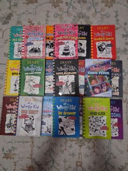 20 books Diary of a wimpy kid