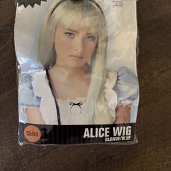 Child’s Alice In wonderland Wig 