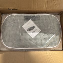 Vibration Plate Exercise Machine, Whole Body Workout Equipment for Women, Bluetooth and Silicone Pedal, Vibration Plate with Auto Mode, Vibrate Fitnes