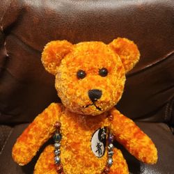 Fiesta Foe Young Forever Plush Orange Yin Yang With Bracelet 