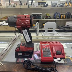 Milwaukee 2962-20 1/2” Impact w/ 5.0 Battery & Charger