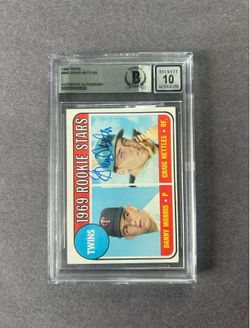 Vintage 1969 Topps #99 Graig Nettles rookie card w/ on card auto. Negotiable
