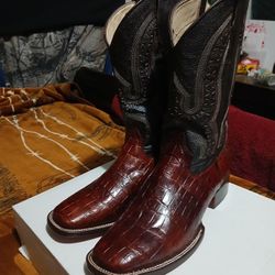 Crocodile Belly 🐊 Boots 