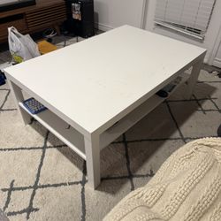 White Ikea Table