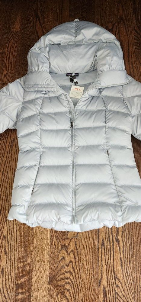Womens Patagonia Jacket Silver 