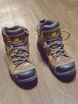 8.5 Steel Toe Mens Caterpillar Crossrail Work Boots