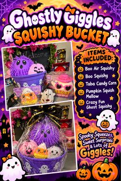 Ghostly Giggle Squishy Bucket