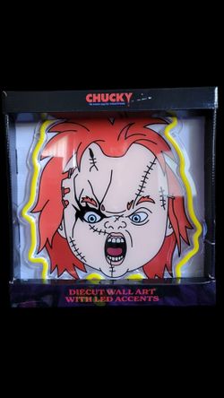 Chucky Small Die Cut Wall Art with Lights