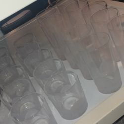 20 glass cups